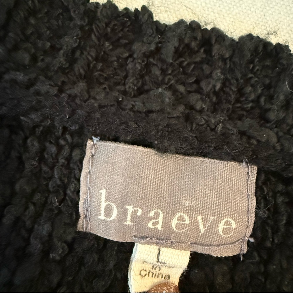 Braeve Black Knit Women's Sweater size large - Picture 2 of 5